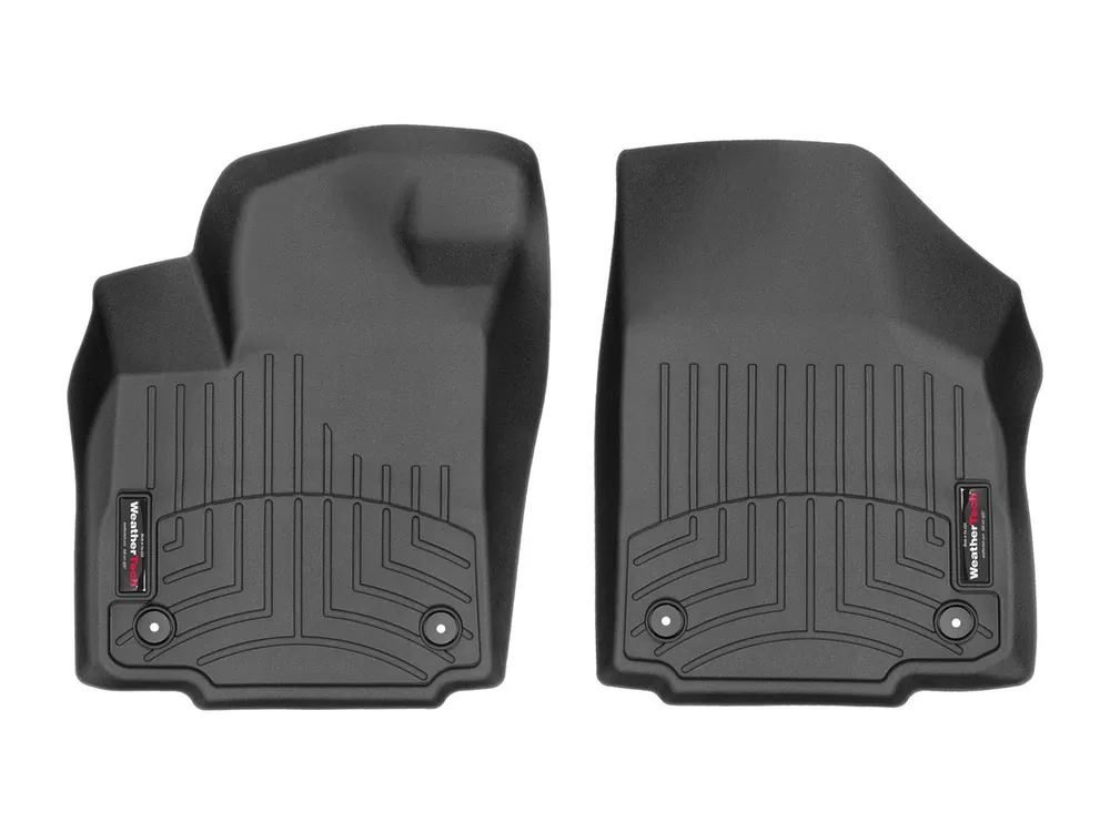 Exclusive Weathertech FloorLiner DigitalFit Black Front BHTJ 448821