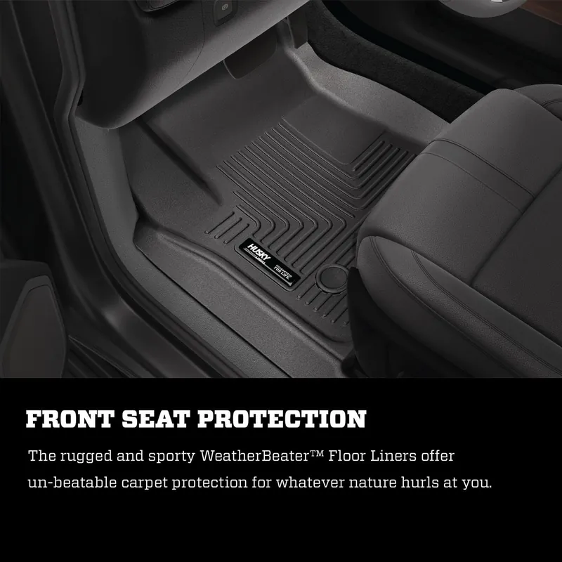New Arrival Husky Liners Weatherbeater - Front & 2nd Seat Floor Liners (Footwell Coverage) BBVR 95131