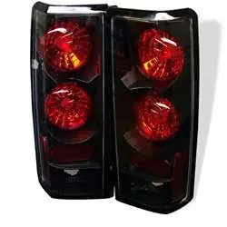 Best Seller Spyder Euro Style Tail Lights - Black FCLH 5000996