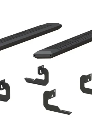 Aries AdvantEDGE 5-1/2" x 53" Black Aluminum Side Bars, Select Ford F-150 BBDR 2556007 Top Rated