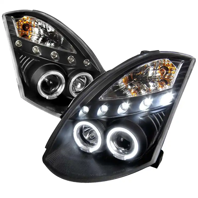 Spec-D Projector Headlight w/ Black Housing SPE LHP-G35032JM-TM Luxury