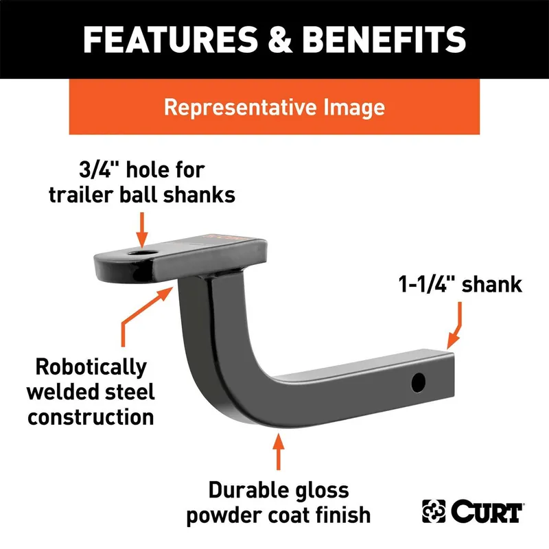 Save Now Curt 45025 Class I Ball Mount