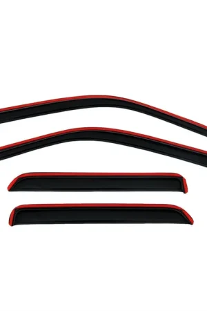 Auto Ventshade Ventvisor In-Channel Deflector - 4 pc BBFF 194964 Cheap