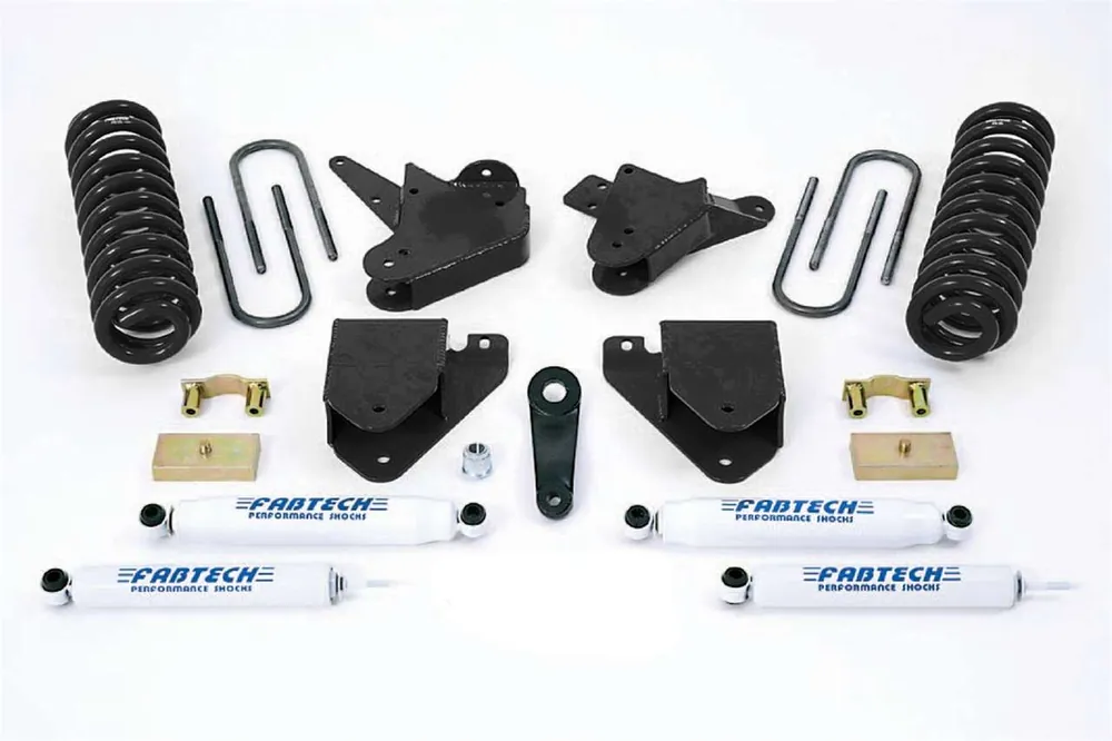 Fabtech K2100 6" Basic Lift System w/Shocks For Ford F-350 Super Duty Free Returns