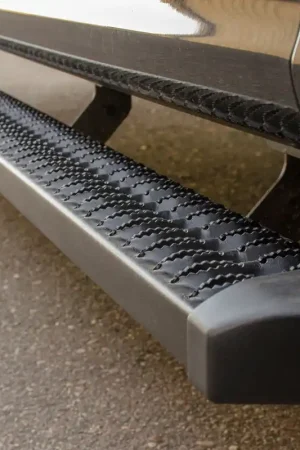 Special Discount Aries ARIES 2559002 SlimGrip 5" x 78" Black Aluminum Running Boards, Fits Select Chevrolet Avalanche, Silverado, Tahoe, GMC Sierra, Yukon BBDR 2559002