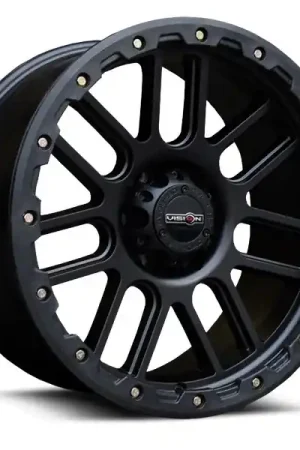 Don’t Miss Out Vision Wheels Nemesis 111 Matte Black 20x9 10mm Offset 8x180