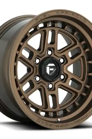 Fuel Offroad Wheels Nitro D669 Matte Bronze 17x9 -12mm Offset 5x127 (5x5) 2007-2026 Jeep Wrangler / Gladiator One Day Deal