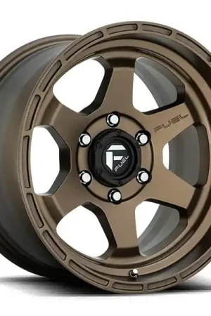 Order Now Fuel Offroad Wheels Shok D666 Matte Bronze 17x9 1mm Offset 6x135