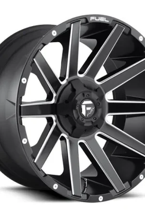 Fuel Offroad Wheels Contra D616 Matte Black Milled 20x9 19mm Offset 6x120,6x139.7 (6x5.5) Professional Grade