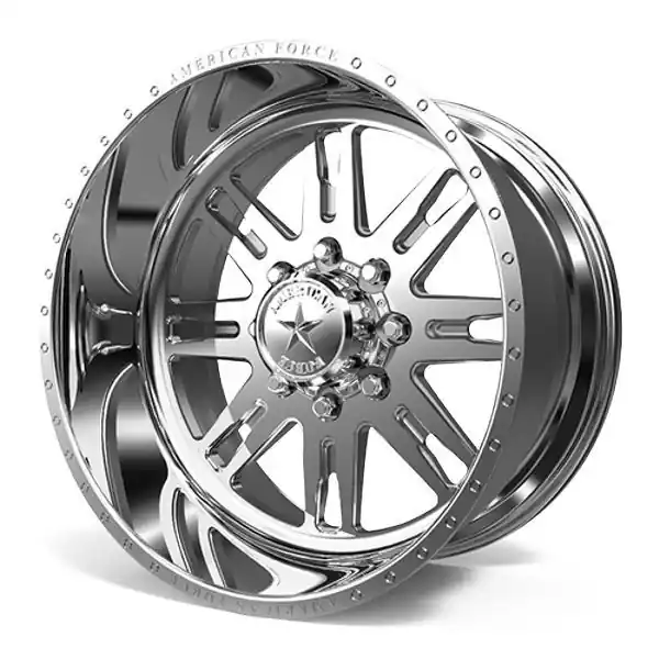 Low Price American Force Forged Wheels Bishop H32 Polished 24x11 0mm Offset 5x139.7 (5x5.5)