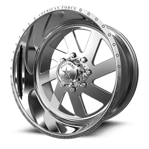American Force Forged Wheels Fuse 46 Polished 24x12 -40mm Offset 8x180 Deal
