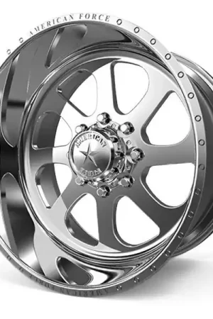 American Force Forged Wheels Burnout 75 Polished 20x12 -40mm Offset 5x150 Next Day Delivery
