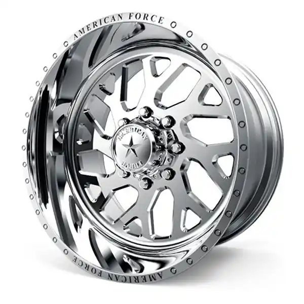 American Force Forged Wheels Lucky G77 Polished 24x11 0mm Offset 8x165.1 (8x6.5) Instant Buy