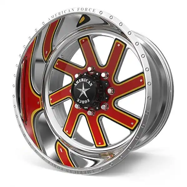 Flash Sale American Force Forged Wheels Thor 246 Polished 22x11 0mm Offset 5x139.7 (5x5.5)