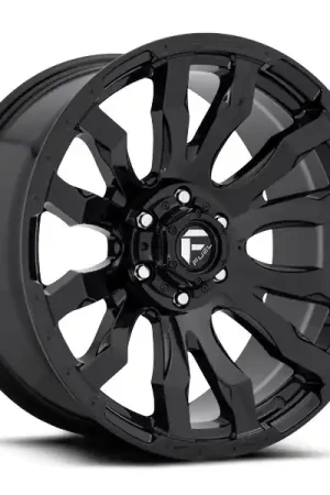 Fuel Offroad Wheels Blitz D675 Gloss Black 18x9 20mm Offset 8x180 Authentic