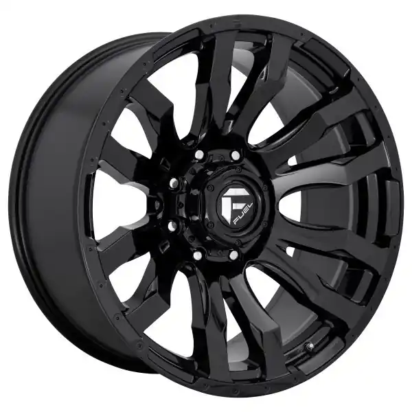 Free Delivery Fuel Offroad Wheels Blitz D675 Gloss Black 20x12 -44mm Offset 6x139.7 (6x5.5)