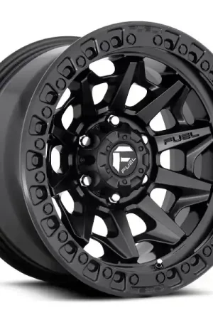 Authentic Fuel Offroad Wheels Covert D694 Matte Black 18x9 20mm Offset 8x180