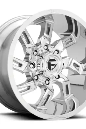 Fuel Offroad Wheels Lockdown D746 Chrome 22x10 -18mm Offset 8x180 Limited Edition