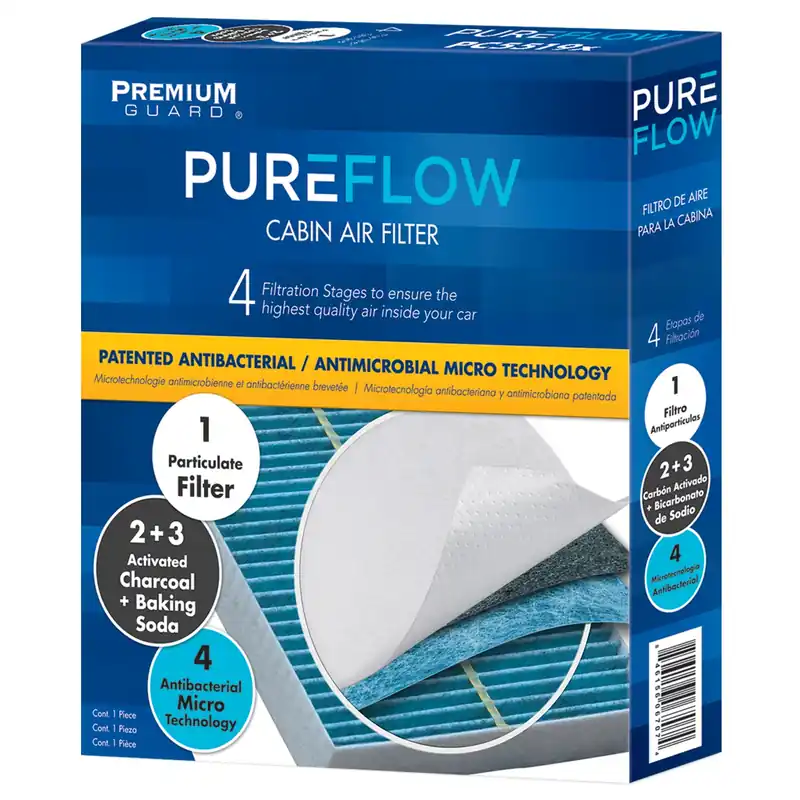 PUREFLOW 2018 Forest River Forester TS Cabin Air Filter with Antibacterial Technology, PC99528X Trending