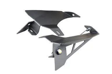 Hot Deal Rugged Ridge Chop Brackets Front Fender 18-20 Jeep Wrangler JL/JT Non-Rubicon - 11640.91