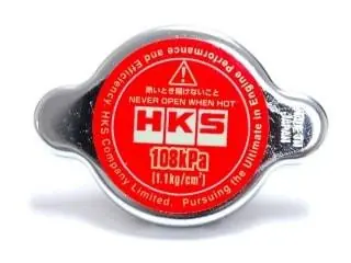 HKS 10 Hyundai Genesis Coupe Limited Edition Radiator Cap - 15009-AK004 Authentic