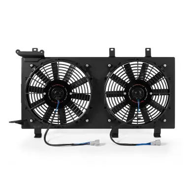 Must Have Mishimoto 01-07 Subaru WRX/STI PNP Aluminum Fan Shroud Black - MMFS-WRX-01PBK