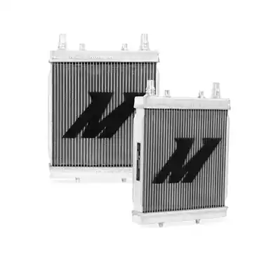 Instant Buy Mishimoto 2016+ Chevrolet Camaro SS or HD Cooling Package Performance Aux Aluminum Radiators - MMRAD-CAM8-16S