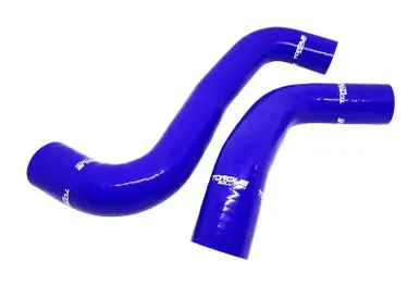 Torque Solution 08-14 Subaru WRX / 08-18 STI / 09-13 Forester XT Silicone Radiator Hose Kit - Blue - TS-SU-420BU Grab Now