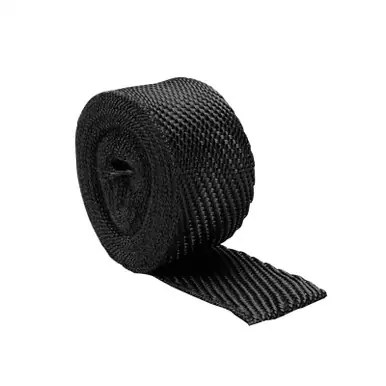 DEI Exhaust Wrap 2in x 25ft - Titanium - Black - 10004 Hassle-Free Returns