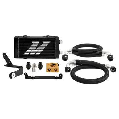 Special Offer Mishimoto 2023+ Toyota GR Corolla Oil Cooler Kit - Thermostatic - Black - MMOC-GRC-23TBK