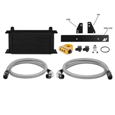 Mishimoto 09-12 Nissan 370Z / 08-12 Infiniti G37 (Coupe Only) Thermostatic Oil Cooler Kit - MMOC-370Z-09T Final Sale
