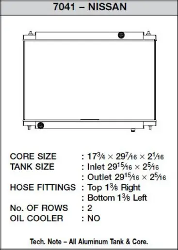 CSF 08-18 Nissan GT-R Radiator - 7041 Markdown