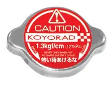 Koyo Hyper Radiator Cap - Shallow Plunger Style - Blue Label - SK-D13 Final Sale