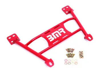 BMR 05-14 S197 Mustang Radiator Support Chassis Brace - Red - CB004R Premium