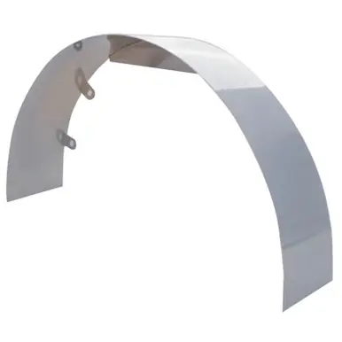 Fresh Stock Spectre Fan Shroud 5in. - Chrome - 4358