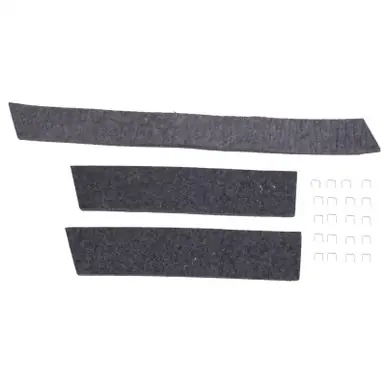 Weekend Sale Omix Radiator Felt Kit 53-67 Jeep CJ3 / 48-53 Jeep Willys CJ-3 - 12021.86