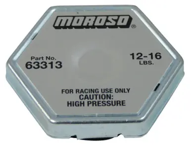 Brand New Moroso Racing Radiator Cap - 12-16lbs - 63313