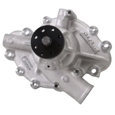 Edelbrock Water Pump High Performance AMC/Jeep 1973-91 304 360 401 CI V8 Long Style Satin Finish - 8832 Limited Time