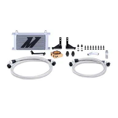 Mishimoto 14-16 Ford Fiesta ST Thermostatic Oil Cooler Kit - Silver - MMOC-FIST-14T While Supplies Last