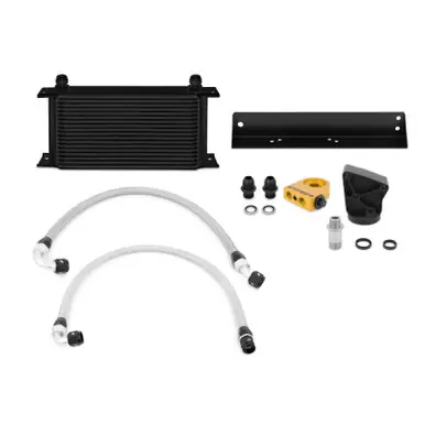 Mishimoto 10-11 Hyundai Gensis Coupe 3.8L Thermostatic Black Oil Cooler Kit - MMOC-GEN6-10TBK Authentic