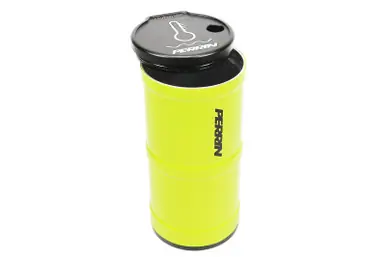 Original Perrin 13-25 Subaru BRZ / 04-21 Subaru STI / 02-25 Subaru WRX Coolant Overflow Tank - Neon Yellow - ASM-ENG-505NY