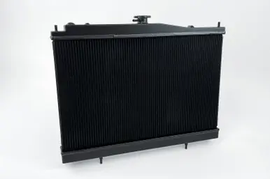 Bargain CSF Nissan R33 Skyline GT-R/GTS Full Billet Aluminum High-Performance Radiator - Black - 7219B