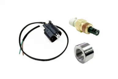 Markdown Torque Solution Fast Response SD IAT Sensor Kit GM Style IAT Sensor w/ Pigtail & Stainless Weld Bung - TS-ES-IAT-GMPS