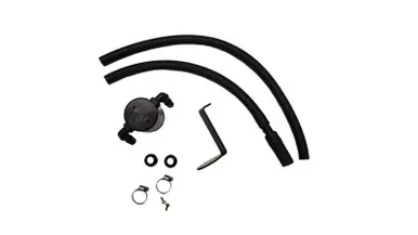 Secure Checkout J&L 14-22 Mazda CX5 2.5L Non-turbo Driver Side 3.0 Oil Separator Kit - Black Anodized - 3111D-B