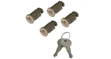 Handmade Rhino Rack Lock Kit To Suit Leg (4 Pcs) - RLK-LOCK-4