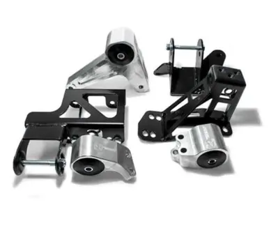 Cheap Innovative 92-95 Civic K-Series Silver Aluminum Mounts Solid Bushings (Not K24 Trans) - B90150-SOLID