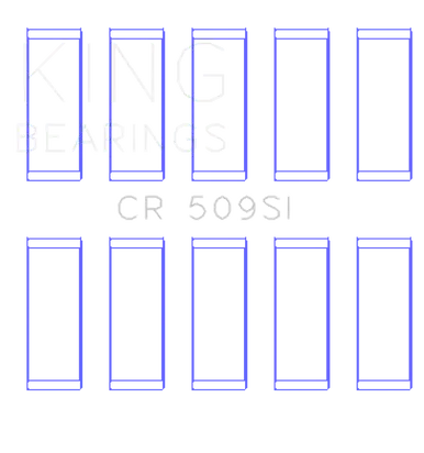 King Engine Bearings Volvo 850 (Size +0.25mm) Connecting Rod Bearing Set - CR509SI0.25 Trending