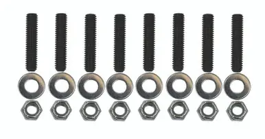 Trending Moroso Pontiac Valve Cover Stud Kit w/ Broached Studs/Washers/Nylock Nuts - 38850