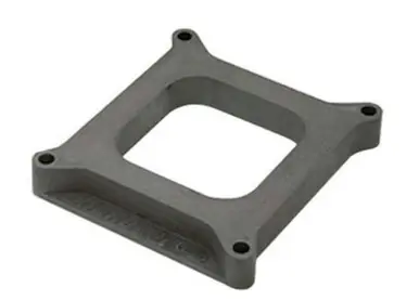 Bargain Moroso 4150/4160 Carburetor Spacer - 3.62in ID - Open Plenum - 1in - Plastic - 64940