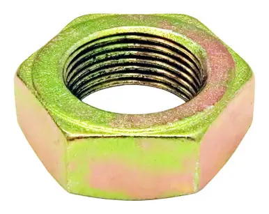 RockJock Jam Nut 1 1/4in-12 RH Thread Gold Zinc - CE-9114JN Original